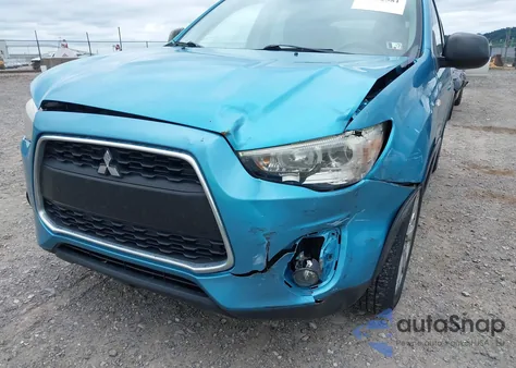 2013 Mitsubishi Outlander Sport Le from USA, damaged, VIN 4A4AP5AU5DE025153